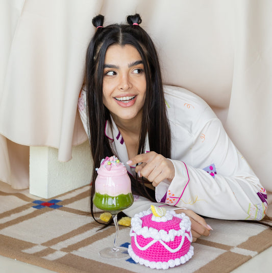 Crochet Birthday Cake